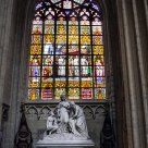 Vidriera en la catedral de St Michel